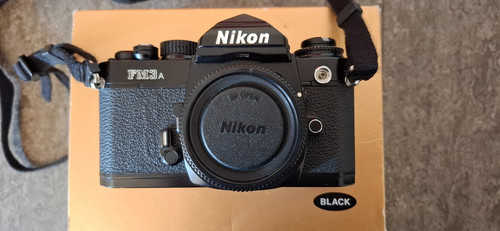 Nikon fm3a film camera - film,
