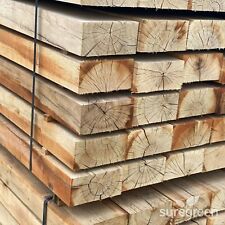 Pallet of Oak Railway Sleepers (x12) | 3m x 200mm x 100mm | Hardwood