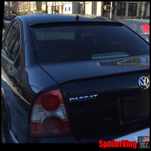 Rear roof spoiler - rear, window
