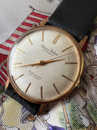 Citizen deluxe hand wound - citizen, hand-wound