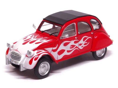 Citroën 2cv fire - citroën, fire-ball