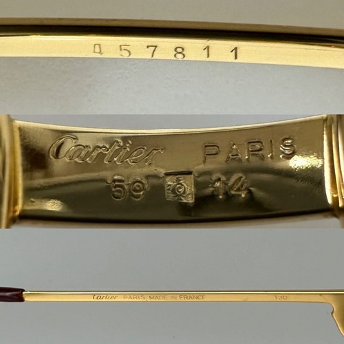 Cartier santos gold - santos, vintage]