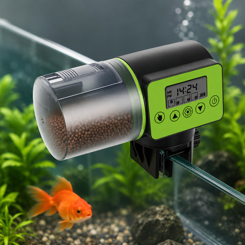 Automatic fish feeder digital - automatic,