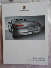 Porsche Boxster & Boxster S Exclusive brochure Oct 2004