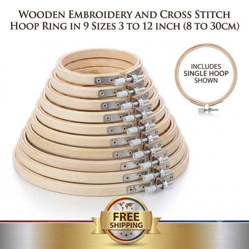 Wooden embroidery and cross - and,
