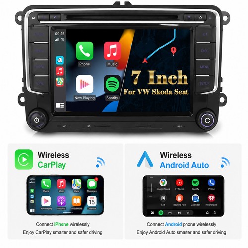 Car stereo satnav carplay - 7",