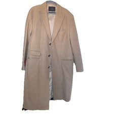 Men’s Zara Wool Coat Beige/Brown XXL - Life On Mars/Ashes To Ashes Cosplay