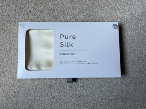 New pure silk pillowcase - new,