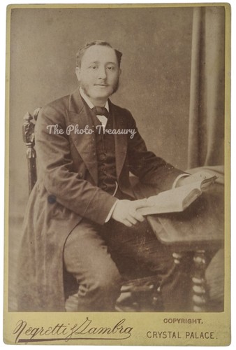 Cabinet card negretti - &, zambra