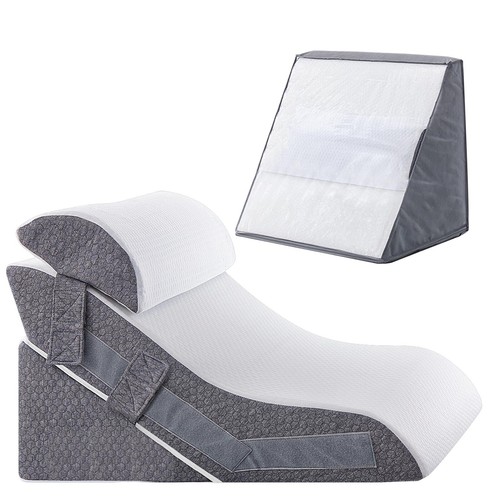 Bed wedge pillow - wedge, support