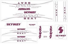 Skyway BMX Decals, OLDSCHOOL