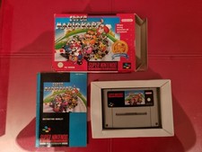 Super Mario Kart SNES Super Nintendo Boxed PAL
