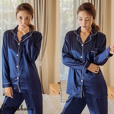 Women Ladies Plain Silky Satin