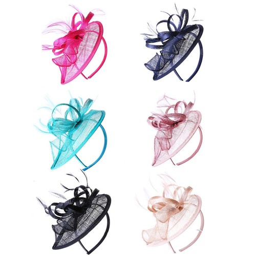 Ladies teardrop fascinator hat - teardrop,