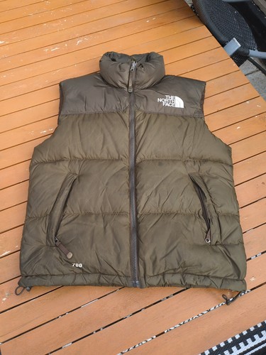 North face 700 vest - north, olive