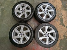 VOLVO V40 2012-2019 ALLOY WHEELS WIHT  TYERS  225/50/R17  31381859  GENUINE
