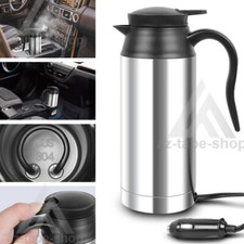 12 Volt 750ml Stainless steel Camping, Festival, Motorhome in car travel kettle