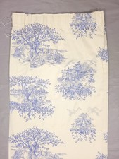 Pair of Dunelm Curtains Toile