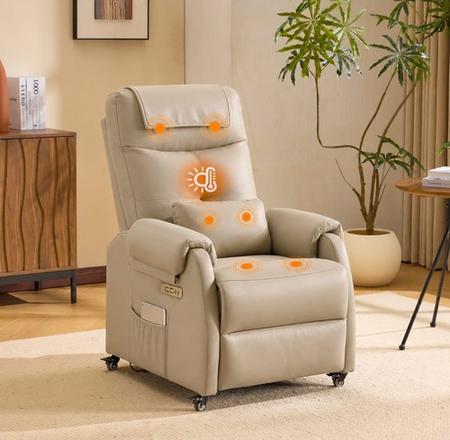 Reclining heat massage - reclining, &