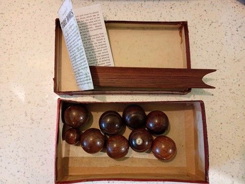 Antique set billiard billiards - set,