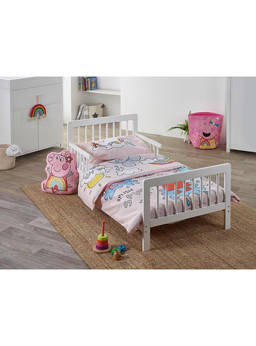 Peppa pig toddler bed - peppa,
