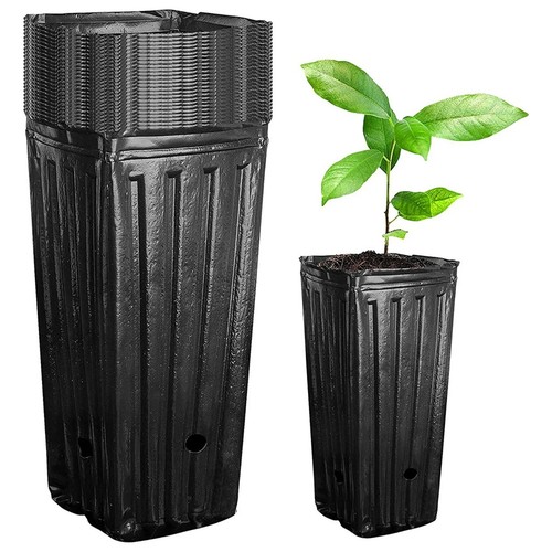 Pcs plant pot nursery deep - pot,