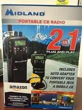 Midland Micro Mobile- Portable CB 2 In 1 75-822