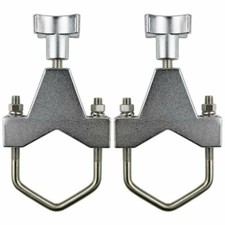 Adjustable Heavy Duty Hi Lift Jack Mount Bracket Holder For Bullbar Roof Rack