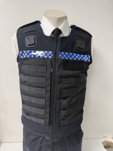 Police molle body armour - police,