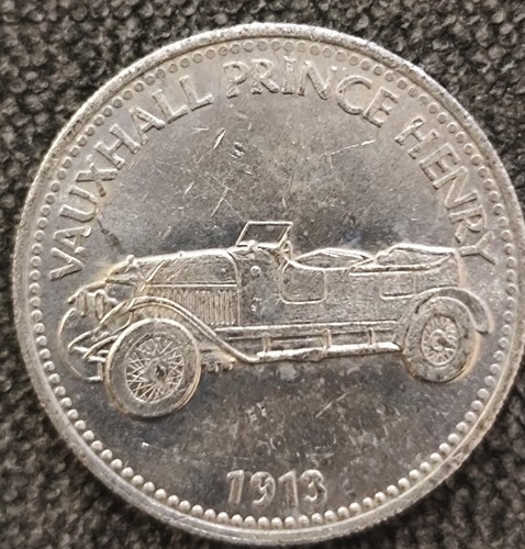 Medal shell historic cars - medal,