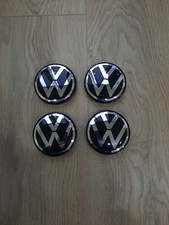 4 X VW 65MM ALLOY WHEEL CENTRE