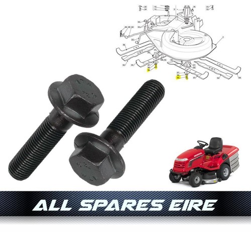 Genuine honda blade bolts - genuine,