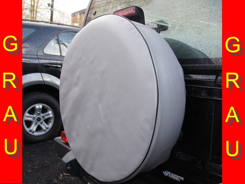 Gray spare wheel cover tire - gray,