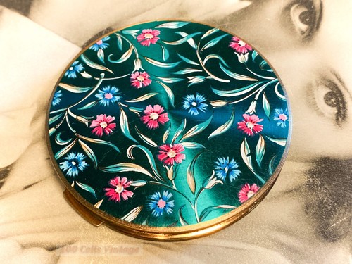 Stratton metallic green floral