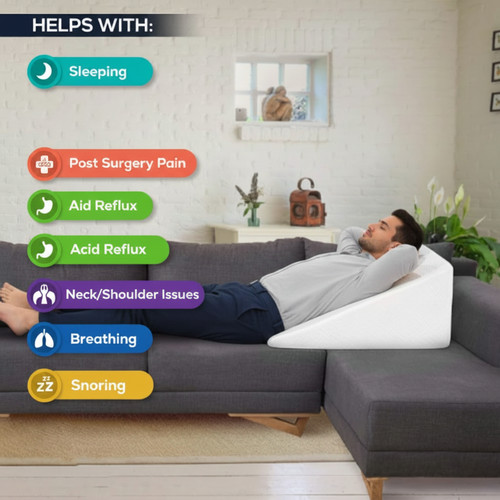 Memory foam wedge - wedge, bed