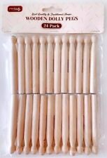 Traditional Wooden Dolly Pegs