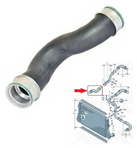 Intercooler turbo hose - intercooler,