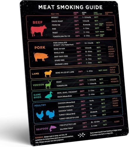 Meat temperature magnet bbq - temperature, &