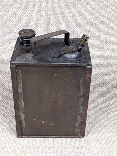 Vintage petrol can - can, &