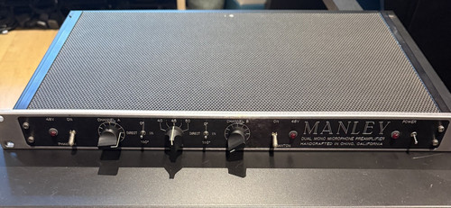 Manley dual mono mic preamp - manley,