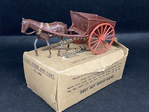 Farm cart and - horse, boxed