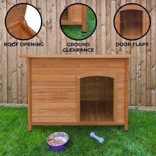 Wooden Dog Kennel Pet House