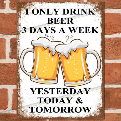 Beer days week - week, signs