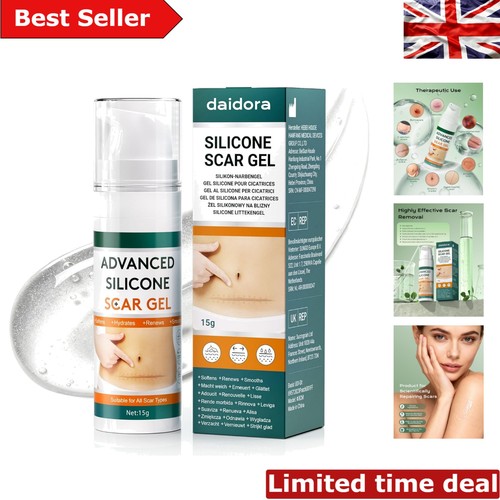 Odourless silicone scar gel - scar,