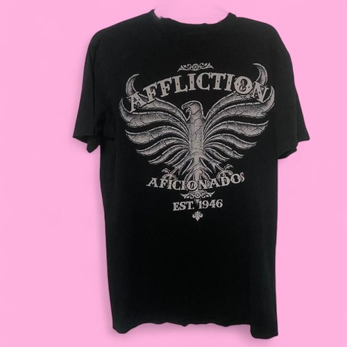Affliction men black - men's, t-shirt