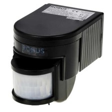 Robus Proton PIR Motion Detector R180 IP44 Weatherproof 180 Degree Black R180-04