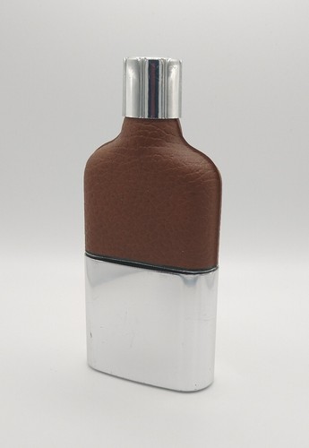 Hip flask glass leather - hip,