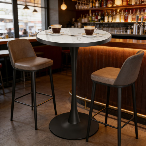102cm high round bistro pub - 102cm,