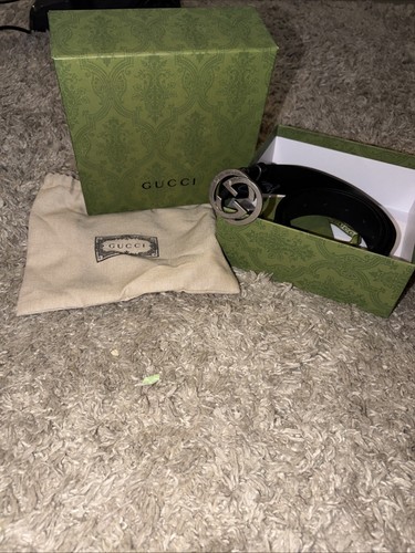 Men gucci belt - belt, black