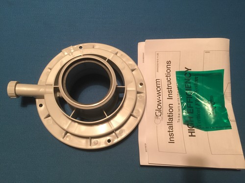 Glowworm vertical flue adaptor - glowworm,
